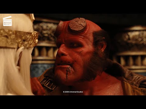 Hellboy II: The Golden Army: The final battle HD CLIP