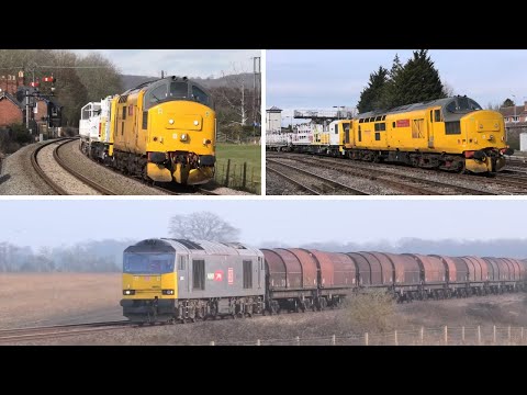 Class 97 Overhead Wiring Train Drag +  more