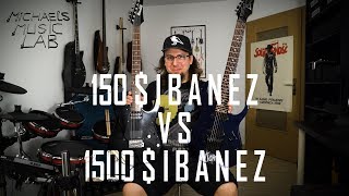 Video thumbnail for Is the higher price worth it? - IBANEZ GIO vs. IBANEZ CUSTOM by 4K shots!