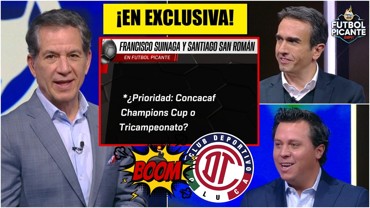 ¡ATENTOS! TOLUCA se ILUSIONA más con la CONCACAF que con el TRICAMPEONATO Liga MX | Futbol Picante