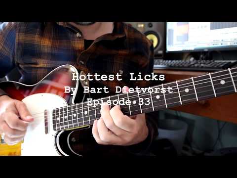 Hottest Licks 33 (with TABS) bending double stops