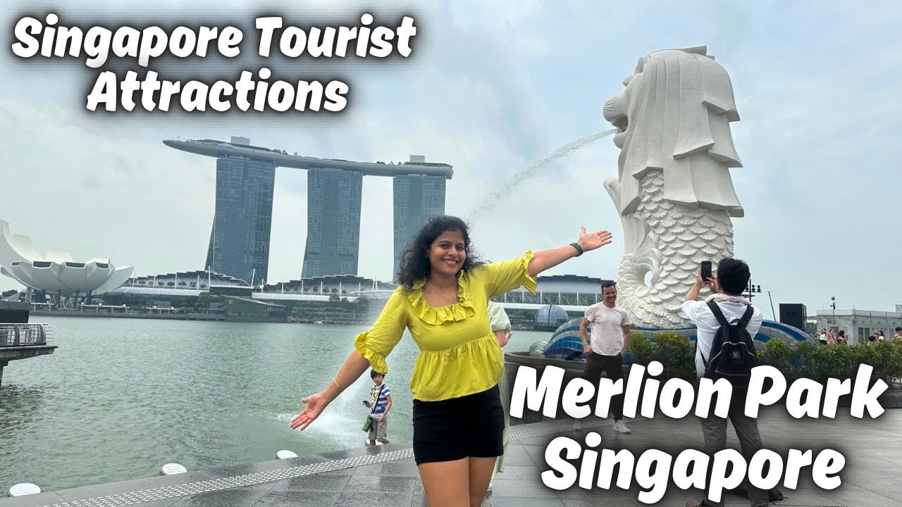 Experience the magic of Merlion Park through the eyes of an adventurer in this captivating video.