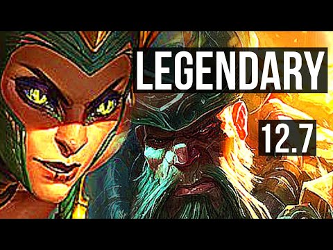 CASSIOPEIA vs GANGPLANK (TOP) | 12/1/2, 2.4M mastery, 6 solo kills, 800+ games | EUW Diamond | 12.7