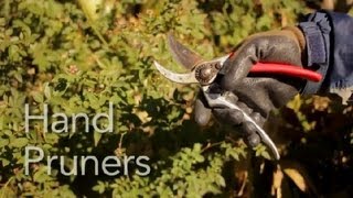 How to Use Hand Pruners : Garden Tool Guides