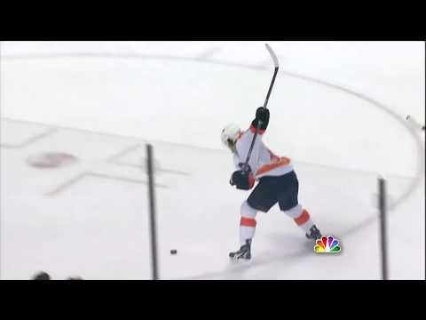 Scott Hartnell Wicked Slap Shot Goal 11/2/11