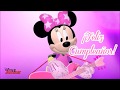 Feliz Cumpleaños De Minnie Mouse Cantar Es Divertido