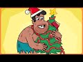 First Christmas Tree Stone Age Dudes Caveman Cartoon Ep 06