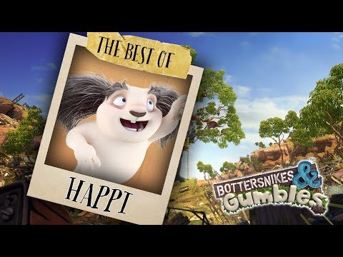 COMPILATION - Happi's best moments | Bottersnikes and Gumbles - Cartoons for children