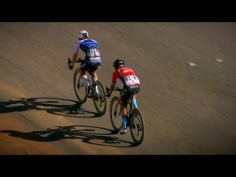 Andrea Bagioli OUTSMARTED by Santiago Buitrago | Saudi Tour 2022 Stage 2