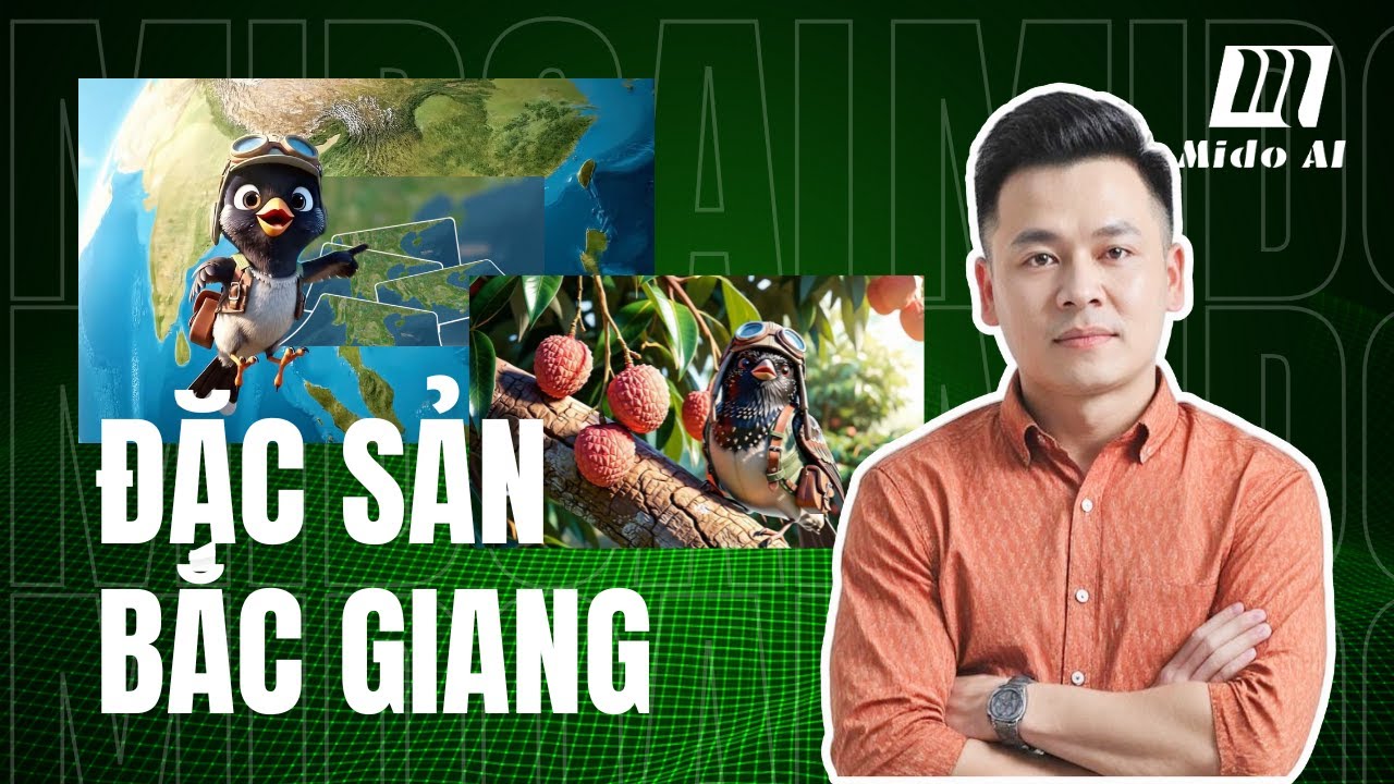 Video Marcos Đặc Sản Bắc Giang | Mido AI