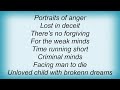 Kataklysm - Portraits Of Anger Lyrics