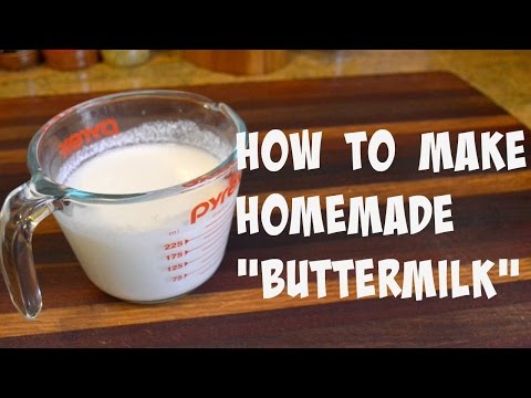 How to Make Homemade Buttermilk | Buttermilk Substitute | Cooking With Carolyn