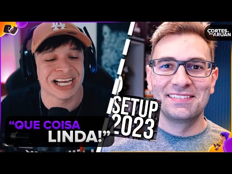 ARUAN REAGE: Tour Pelo Meu NOVO ESTÚDIO!!! | Setup BRKsEDU 2023 (BRKSEDU) - Cortes do Aruan