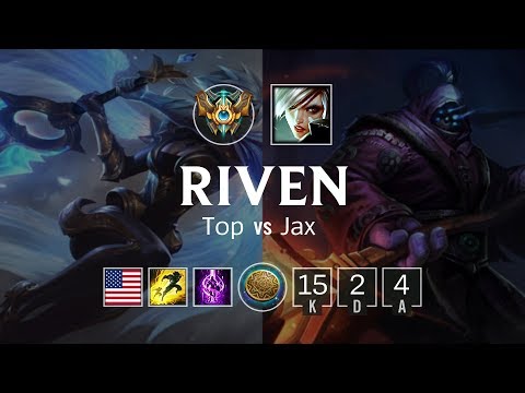 Riven Top vs Jax - NA Challenger Patch 8.23