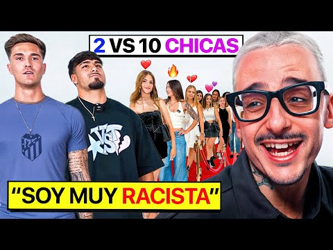 2 tiktokers intentan enamorar a 10 chicas - mi reacción