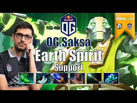 ALLIANCE vs OG | SAKSA POS 4 EARTH SPIRIT | DPC 2021 WEU - SEASON 2 | DPC PLAYER'S PERSPECTIVE