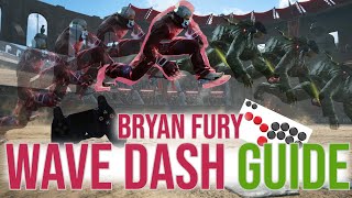 Bryan Fury - Wave Dash Guide | Leverless & Gamepad (PS4 Controller)  | Tekken 8