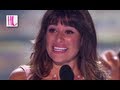 Lea Michele Cries For Cory Monteith At Teen ...