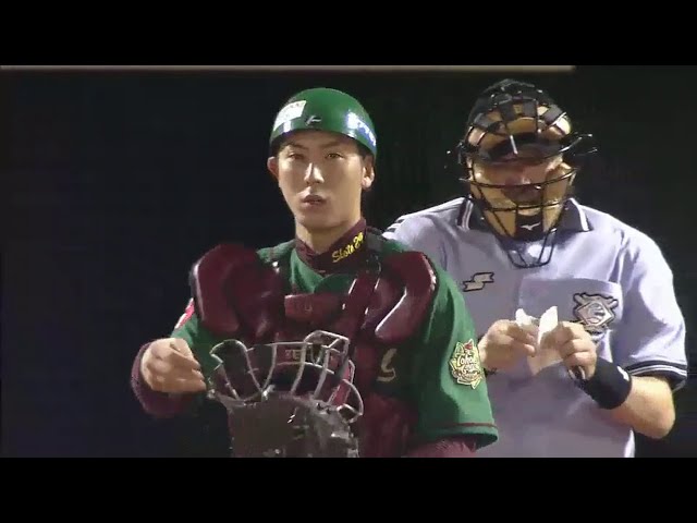 【4回表】前夜のヒーローが…イーグルス小関 痛恨のパスボールで2点を献上…勝ち越しを許す!!2014/8/16 E-M