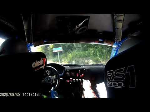 Rachfał/Leja Rajd Rzeszowiak 2020 OS Zawadka