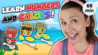 Learn Numbers, Colors, Counting and Shapes with Ms Rachel | Learning Videos for Toddlers in English