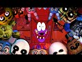 FNAF Meme Courage Gets Jumpscared By Foxy The Pirate And Others Starring Courage The Cowardly Dog