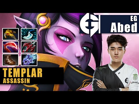 Templar Assassin Mid | EG.Abed | ABED SIGNATURE TA MID 20 KILLS EZ MID | 7.31b Gameplay Highlights