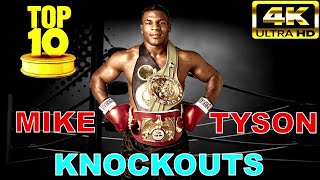 Top 10 Mike Tyson Best Knockouts HD