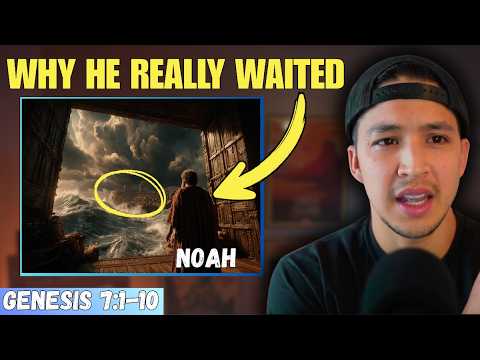 Why Noah Entered The Ark 7 Days Before The Flood | Ep. 16 (Genesis 7:1-10)