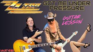 How To Play Got Me Under Pressure By ZZ Top - Guitar Lesson - Billy Gibbson