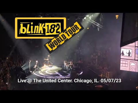 Blink 182 World Tour. Full concert. 05/07/23 Chicago IL.