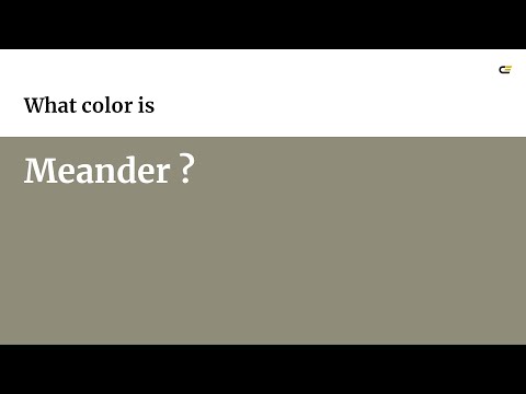 Meander color #8f8c79 hex color - Brown color - Cool color 8f8c79
