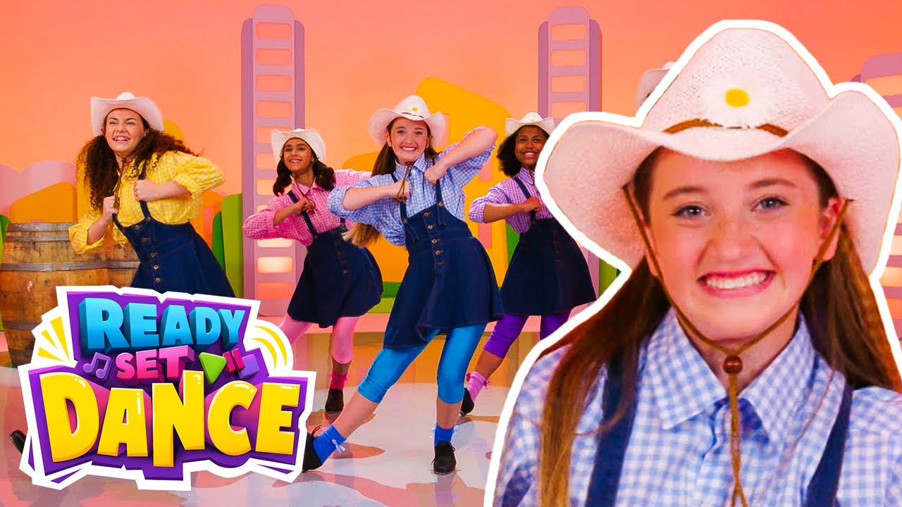 Heel Toe Hoedown Tap Dance | Kids Tap Dancing Video | Ready Set Dance