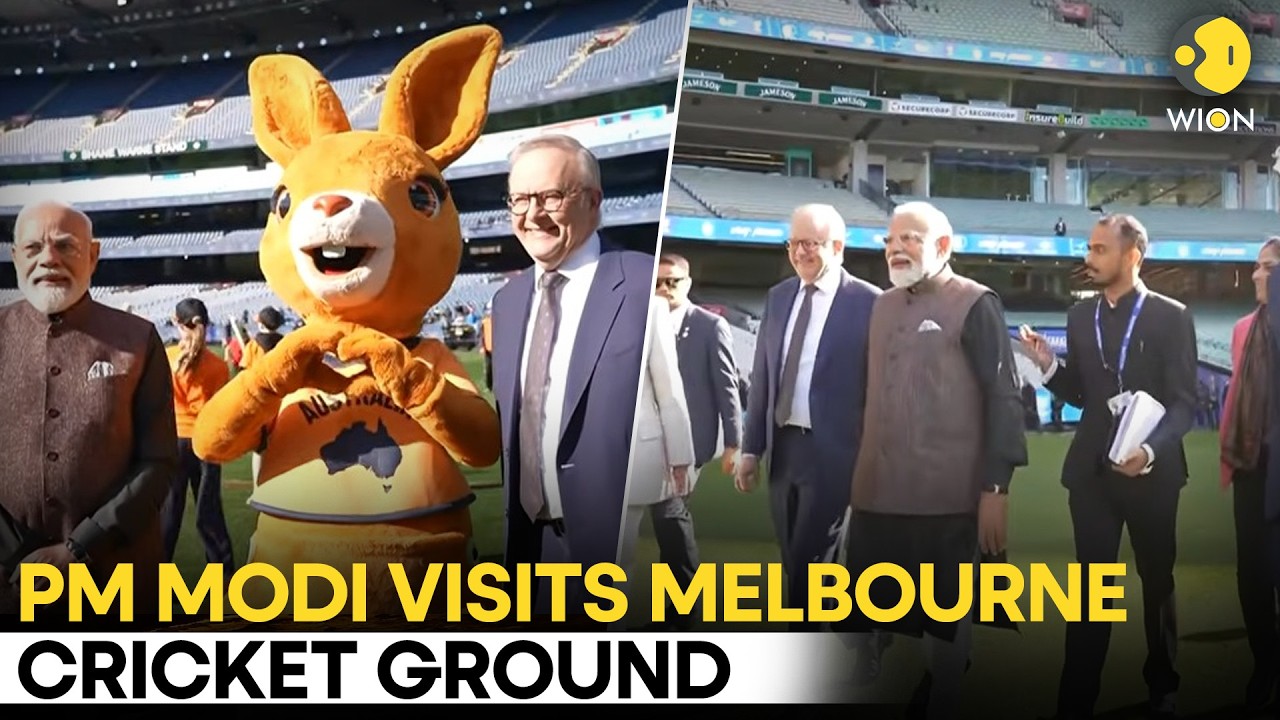 PM Modi In Australia LIVE: PM Modi Visits The Melbourne Cricket Ground  | WION