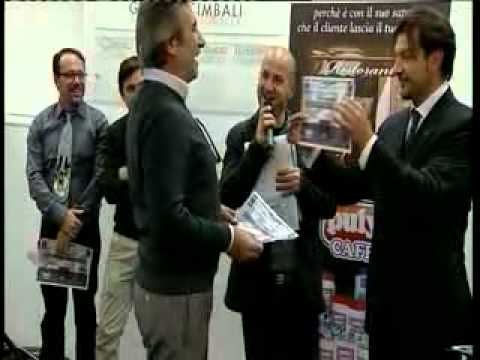 Premiazioni semifinali del campionato italiano baristi caffetteria