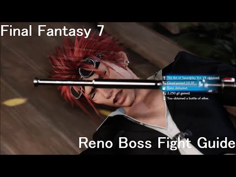 Final Fantasy 7 Reno Boss Fight Guide Hard