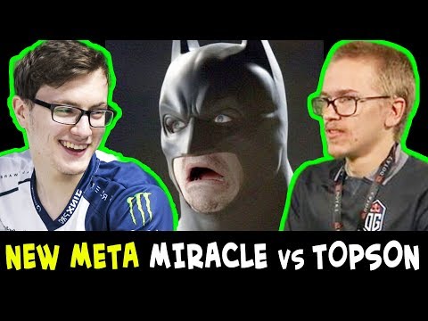 Is this NEW META — MIRACLE vs TOPSON WTF MID PICKS