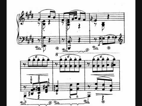 F. Liszt, Le Rossignol, S. 250/1 (1842), with score