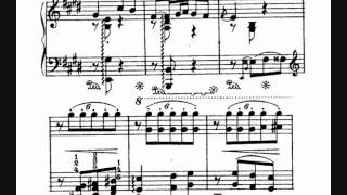 F. Liszt, Le Rossignol, S. 250/1 (1842), with score