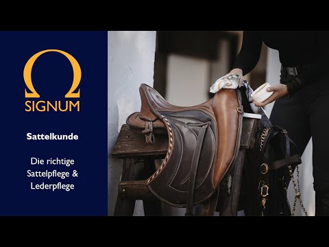 Die Sattelpflege & Lagerung
