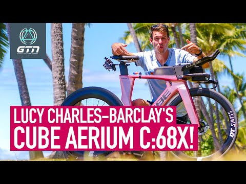 Lucy Charles-Barclay's Cube Aerium C:68X Prototype! | Ironman World Championship Bikes 2022