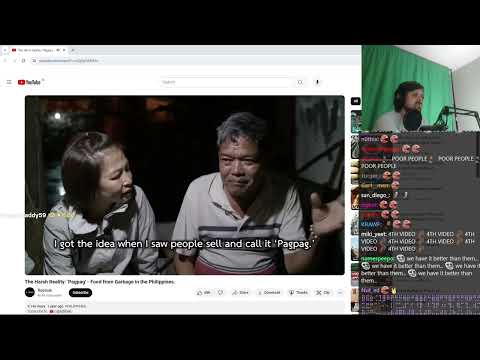 Forsen Reacts to The Harsh Reality: 'Pagpag' - Food from Garbage in the Philippines.