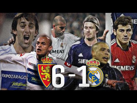 Real Zaragoza 6 - 1 Real Madrid | Manolo Lama, Paco González Cadena Ser