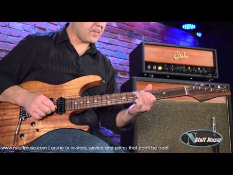 Suhr Modern Custom Curly Koa Electric Guitar | N Stuff Music Product Demo