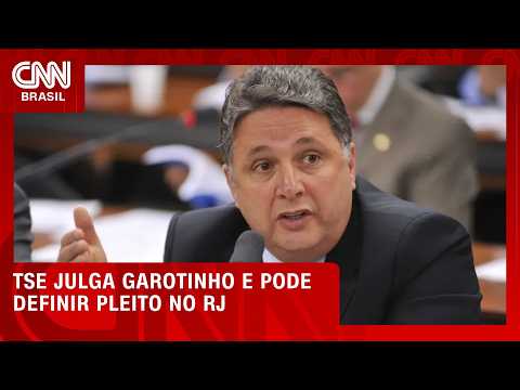 TSE vai analisar caso Garotinho na quinta e pode definir eleições no RJ | CNN NOVO DIA