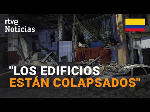 Terremoto en Colombia | María Camila Guevara, superviviente: «Es un día devastador»