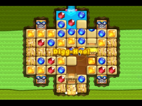 Diamond Digger Saga Level 913 (no boosters or extra moves)