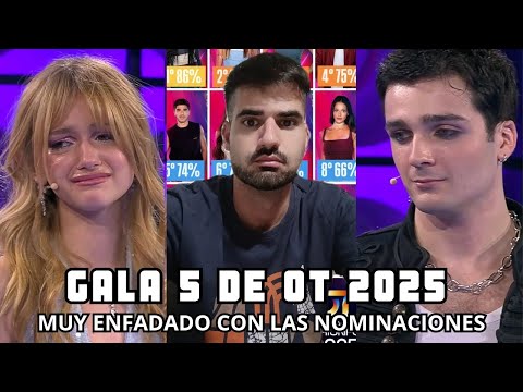 OT 2025 Gala 5: I'm VERY ANGRY about the NOMINATIONS and the SOUND - We talk about TV