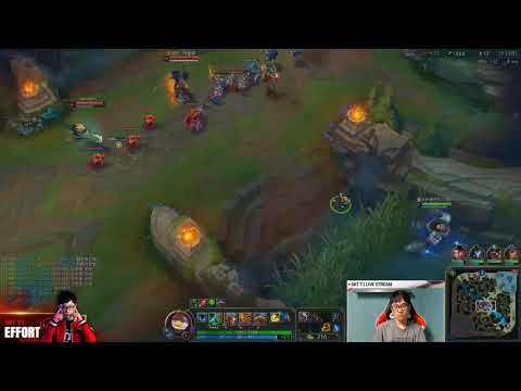 SKT Effort stream Blitzcrank. KDA 5/2/17, Jul 10, 2018