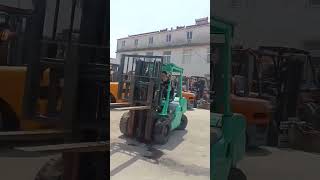 Chariot élévateur diesel Mitsubishi FD35 | Image 4 - Machineryline